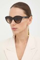 Солнцезащитные очки Jimmy Choo кошачий глаз коричневый 0JC5007