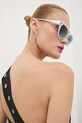 Jimmy Choo ochelari de soare ochi de pisică albastru 0JC5018U