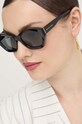 Michael Kors okulary przeciwsłoneczne BEL AIR jednolita czarny 0MK2209U