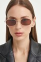 Off-White okulary przeciwsłoneczne OERI123.557664 brązowy