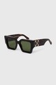 Off-White ochelari de soare dreptunghiular maro OERI128.556055