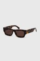 Palm Angels ochelari de soare dreptunghiular maro PERI048.536064