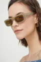 Emporio Armani okulary przeciwsłoneczne beżowy