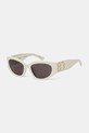 Balenciaga okulary przeciwsłoneczne jednolita beżowy BB0324SK