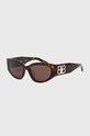 Γυαλιά ηλίου Balenciaga BB0324SK καφέ AA00