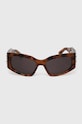 Akcesoria Balenciaga okulary przeciwsłoneczne BB0321S brązowy
