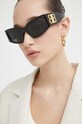 Sluneční brýle Balenciaga jednotná černá BB0321S