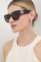 Balenciaga okulary przeciwsłoneczne prostokątne brązowy BB0323SK