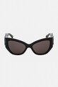 Akcesoria Balenciaga okulary przeciwsłoneczne BB0322S czarny