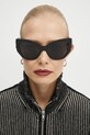 Balenciaga okulary przeciwsłoneczne BB0322S czarny