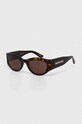 Balenciaga occhiali da sole BB0330SK marrone AA00
