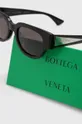 čierna Slnečné okuliare Bottega Veneta
