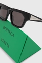 čierna Slnečné okuliare Bottega Veneta