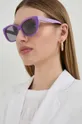 fioletowy Gucci okulary przeciwsłoneczne Damski
