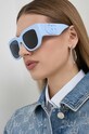 Gucci ochelari de soare dreptunghiular albastru GG1545S