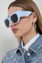 Gucci ochelari de soare dreptunghiular albastru GG1545S