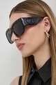 Γυαλιά ηλίου Gucci ορθογώνιο μαύρο GG1545S