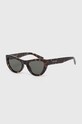 Saint Laurent okulary przeciwsłoneczne SL.676 brązowy AA00