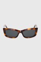 Akcesoria Saint Laurent okulary przeciwsłoneczne SL.658 brązowy