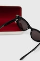 Alexander McQueen okulary przeciwsłoneczne AM0442S czarny
