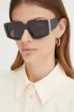 marrone Alexander McQueen occhiali da sole Donna