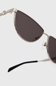Akcesoria Alexander McQueen okulary przeciwsłoneczne AM0456S srebrny