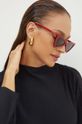 Slnečné okuliare Saint Laurent vzorovaný červená SL.207.JERRY