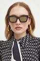 Солнцезащитные очки Gucci однотонная с деталью мультиколор GG1773S