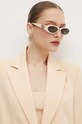 Gucci okulary przeciwsłoneczne okrągłe beżowy GG1660S