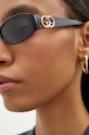 Gucci okulary przeciwsłoneczne GG1660S czarny