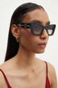 Gucci ochelari de soare dreptunghiular negru GG1552S