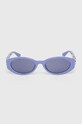 Akcesoria Gucci okulary przeciwsłoneczne GG1662SA fioletowy