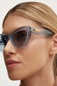 Bottega Veneta okulary przeciwsłoneczne BV1282S turkusowy