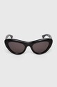 Akcesoria Bottega Veneta okulary przeciwsłoneczne BV1282S czarny