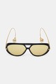 Akcesoria Bottega Veneta okulary przeciwsłoneczne BV1273S czarny
