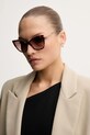 Солнцезащитные очки Carolina Herrera кошачий глаз коричневый HER.0262/S