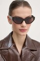 Jimmy Choo ochelari de soare uniforme maro 0JC5022B