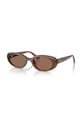 Ray-Ban okulary przeciwsłoneczne jednolita brązowy 0RB4441D.677973