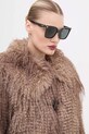 Versace ochelari de soare dreptunghiular negru 0VE2278D