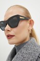 VOGUE okulary przeciwsłoneczne jednolita czarny 0VO5607S
