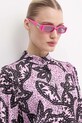 Slnečné okuliare Gucci hladký ružová GG1661S
