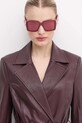 Gucci okulary przeciwsłoneczne GG1692S bordowy