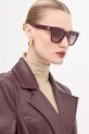 Slnečné okuliare Gucci vzorovaný burgundské GG1714S