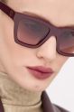 Gucci okulary przeciwsłoneczne GG1714S bordowy