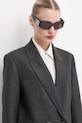 Солнцезащитные очки Balenciaga прямоугольные коричневый BB0360S