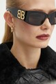 Солнцезащитные очки Balenciaga прямоугольные чёрный BB0360S