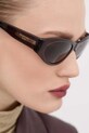 Balenciaga okulary przeciwsłoneczne BB0367S fioletowy