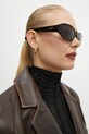 Balenciaga ochelari de soare uniforme maro BB0369SK