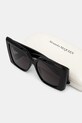Alexander McQueen okulary przeciwsłoneczne AM0467S czarny