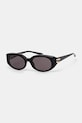 Alexander McQueen okulary przeciwsłoneczne AM0469S czarny AA00